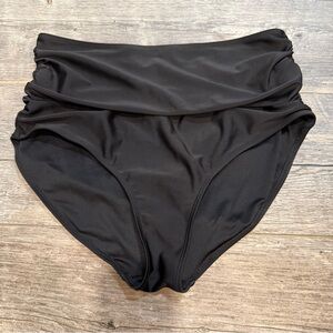Nani High-Waisted ruched Swim Bottoms